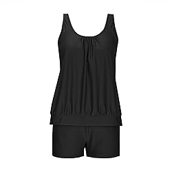 Tankini Swimsuits for Women Tummy Control Blouson