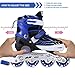 Aceshin Adjustable Inline Skates for Kids, Safe and Durable, Illuminating Roller Blades for Boys and Girls