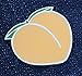 Forge Peach x Eggplant x Splash Enamel Pin Set (Individual Peach Pin)