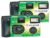 Fujifilm Quicksnap Flash 400 Single-Use Camera With Flash (Pack of 4) (OLD MODEL)