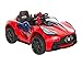Spiderman 6-volt Super Electric Ride-On Car, Red/Black/Blue
