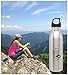WaterVault Classic Single Wall Stainless Steel Water Bottle with Leak Proof Loop Cap, Bpa-Free Sport Canteen, 24oz