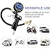 KGYECLEAR Black Digital Display Car Tire Pressure Gauge, Tire Tire Pressure Detection, Medium 250 PSI Air Chuck Tire Pressure Gauge for Cars, Trucks, SUVs Etc.(Batteries not included)