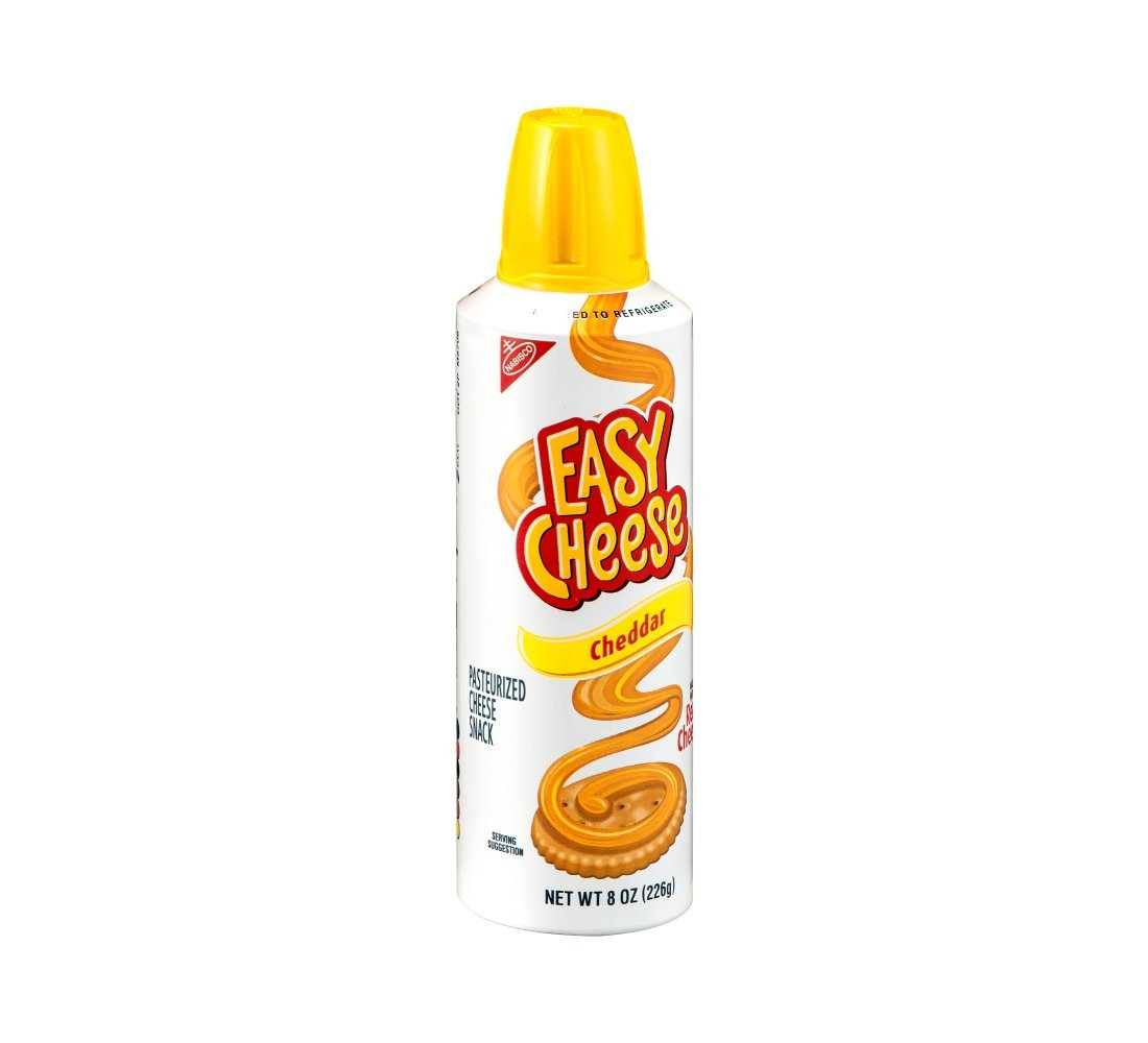 Easy Cheese, Cheddar, 8-Ounce Units