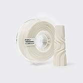 R3D High Speed PLA Pro Filament 1.75mm 1KG, 3D Printer Filament for 30-600 mm/s High-Speed Printing, Dimensional Accuracy +/- 0.02 mm, Plastic Spool, Compatible with AMS (White)