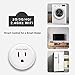 WiFi Mini Smart Plug Socket Outlet Compatible with Alexa, Google home and IFTTT, Remote Control (ETL and FCC Listed)