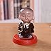 Solar Powered Toy Animal Little Monk Figure Dancing Swing Figure Model Toy Dashboard Car Desk Decoration