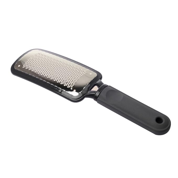 Fuß-Hornhautraspel aus Edelstahl + Kunststoff für Pediküre