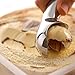 AOMGD 3 Pcs Ice Cream Scoop Nonstick Ice Cream Scooper One-Piece Aluminum Design