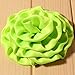 20Pcs EMAXELER Mixed Random Colors Flat-bottomed Beautiful DIY Handmade Decorative Ring Flowers for Headbands Hair Clips Scrapbooking Clothes and More Decoration 20 PCS Ring Flowers