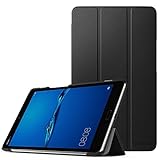 MoKo Huawei MediaPad M3 Lite 8.0 Case - Ultra Lightweight Smart Slim Shell Stand Cover Case for Huawei MediaPad M3 Lite 8.0 Inch Tablet with Auto Wake / Sleep Feature, Black