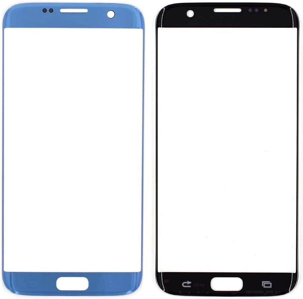 MovTEK Screen Replacement Front Glass Repair Kit Genuine for Samsung Galaxy S7 Edge SM-G935F G935FD 5.5" (No Touch and LCD Display) with Tools - Blue - Image 3