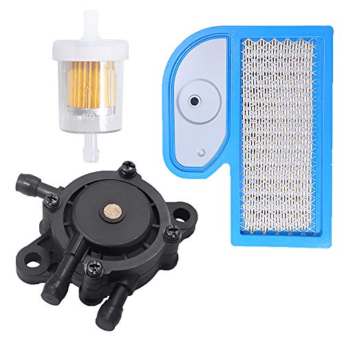 FH451V Air Filter with Fuel Pump Filter for Kawasaki FH451V FH500V FH531V FH541V FH580V FH680D 4 Stroke Engine Lawn Mower 49040-7001 11013-7002