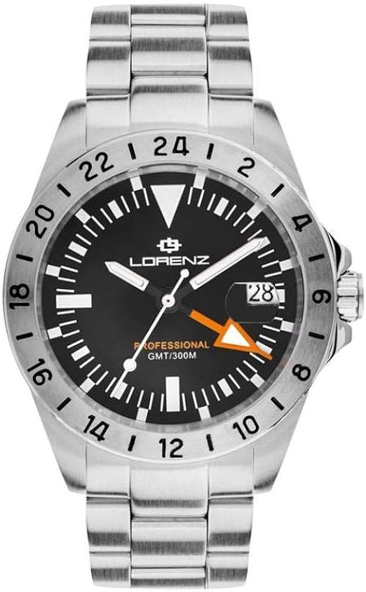 Seiko Orologio Uomo Al Quarzo Con Cinturino In Acciaio Inox, Cassa Placcata Oro, Vetro Hardlex, Impermeabile 10 Bar (100 M)