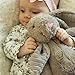 Snuggle Stuffs Plush Dot Pink Bunny Baby Security Blanket