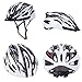CLemon Adult Cycling Bike Helmet, Adjustable Trinity Men Women Mountain Bicycle Road Bike Helmet with Visor - Honeycomb Type 18 Vents Breather Outdoor Sports Safety Protecting Hat
