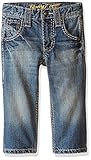 Wrangler Little Boys' Rock 47 by Slim Fit Boot Cut Jean