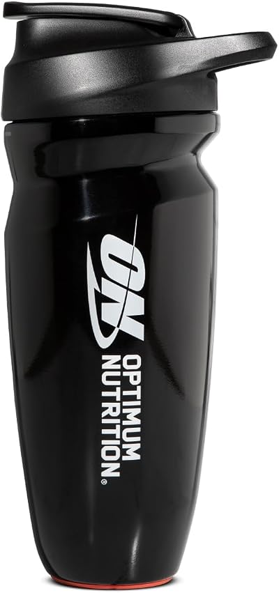 Optimum Nutrition Opti-Lock Shaker Bottle 700 ml Leak Proof Lid Flip Cap