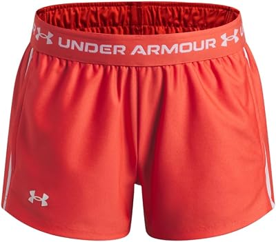 Mädchen Tech Play Up Shorts Rot XS