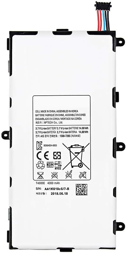 7XINbox T4000E 3.7V 4000mAh Battery Replacement for SAMSUNG GALAXY Tab 3 7.0 SM-T210 SM-T211 SM-T217 GH43-03911A GT-P3200 GT-P3210 GT-P3220 T2105 LT02 T210 T210R T211 T215 T217 - Image 3