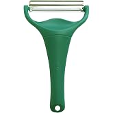Nonoji MAX Cabbage Peeler and Shredder with Non-Slip Handle, Julienne, 2 Sharp Blades for Vegetable Peeling, Kitchen, Dark Gr