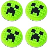 Thumb Grips Caps for Nintendo Switch 1/ OLED/Lite, 4 Pcs Silicone Thumb Grip Caps for Nintendo Switch Joystick Cover Cute Accessories Joy con Thumb Grips - Green