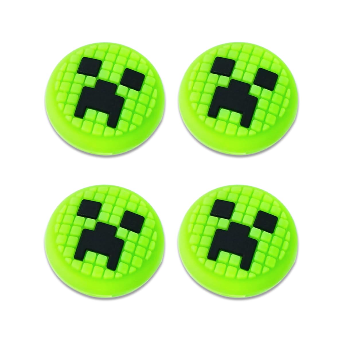 Thumb Grips Caps for Nintendo Switch 1/ OLED/Lite, 4 Pcs Silicone Thumb Grip Caps for Nintendo Switch Joystick Cover Cute Accessories Joy con Thumb Grips - Green