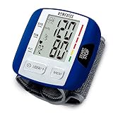 Automatic Blood Pressure Monitor, Wrist | Smart Measure Technology | Battery Powered, One-Touch Operation | Irregular Heartbeat and Excessive Body Motion Detection, Memory Average Function | HoMedics