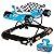 Dream On Me Victory Lane Baby Activity Walker, Blue with BONUS Hypoallergenic, Unscented Baby Wipes, 128 Count