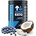 NowKeto KetoENERGY w/ MCT Powder (Medium Chain Triglyceride) & BHB (Beta Hydroxybutrate Salts) - Keto Diet Friendly - Helps Elevate Ketone Levels, Pre-Workout Ketosis Formula, for the Ketogenic Diet