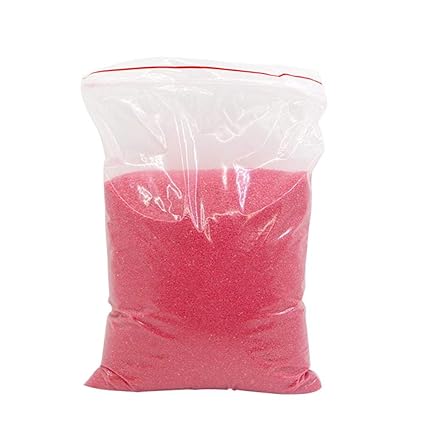 Crazy-Store 100g/bag DIY Not Wet Magic Sand Water Modeling Sand Handmade Toys (Red)
