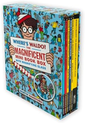 Where's Wally? The Magnificent Mini Book Box: 9781406356489
