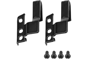 Acouto Windshield Wiper Adapter Kit - Car Front Wiper Blade Arm Kit 2 Set Metal With Mounting Screws 3392390298