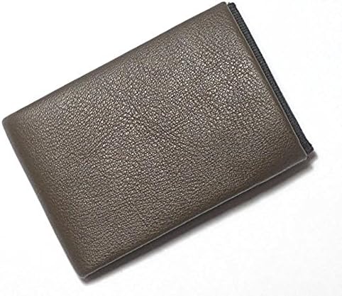Nero Wallet Ultra Slim Minimalist Mens Italian Nappa Leather Wallet With Full RFID Protection - Version 2 30% Thinner Premium Spacious Unisex Wallet Holds Up To 20 Cards (Castagno)
