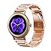 Oitom Premium Stainless Steel Bands Compatible with LG Watch Style Smart Fitness Watch(Rose Gold)