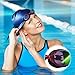 Swimtastic Swim Goggles (Purple) with Free Bonus Ear Plugs - Fog Resistant with UV Protection For All Day Comfort and Clarity ~ Fits Men, Women or K