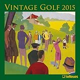 2015 Vintage Golf Wall Calendar by 