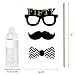 Big Dot of Happiness Adult 50th Birthday - Gold Party Photo Booth Props Kit 20 Count