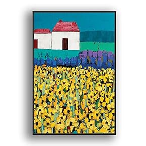 Framed Canvas Wall Art for Living Room, Bedroom Minimalist Abstract Canvas Prints for Modern Home Decoration Ready to Hang - 16"x24" inches