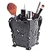 Makeup Brush Holder, PeleusTech Engraved Butterfly Makeup Storage Box Case Brush Pen Holder Organizer - Black