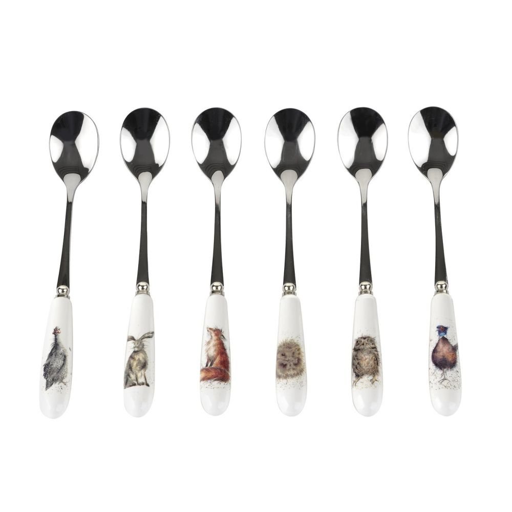 Wrendale by Royal Worcester Tea Spoons S/6