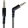MJKOR Replacement Audio Cable Cord Compatible with SteelSeries Arctis Nova 7, Arctis Nova Pro Gaming Headset (Audio Cable, Black)