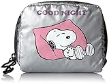 LeSportsac Classic Square Cosmetic Case,Snoopy Goodnight,One Size