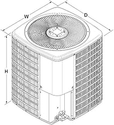 Goodman 5 Ton 14 Seer Air Conditioning System with