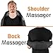 Neck Shoulder And Back Massager with Heat – Kneading Shiatsu Massage Home & Car Adapter