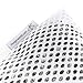 HANGERWORLD Professional Mesh Net Wash Laundry Bag with Zipper - For Socks Delicates and Baby Clothes - White, 24in x 17.5in