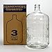 Northern Brewer - Glass Carboy Fermenter for Beer Brewing, Wine Making, Fermentation (3 Gallon)