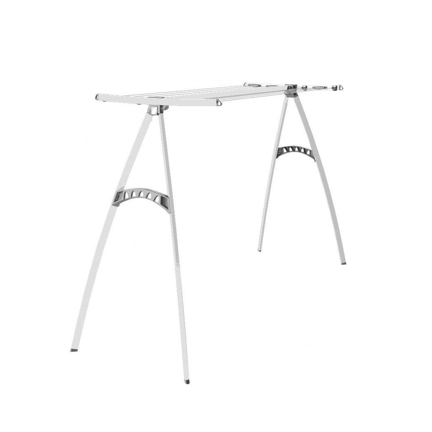 Hills Portable Washing Line, High grade steel, White, 2100mm x 1300mm x 700mm