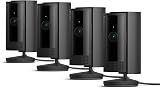 Ring Indoor Camera (2nd Gen) Plug-In 1080p Two-Way Talk 4-Pack