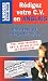 Rédigez votre CV en anglais
